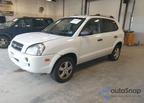 2007 Hyundai Tucson Gls from USA, damaged, VIN KM8JM12B77U648480